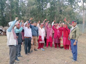 शान्तिनगर १ मा दलित मुक्तिमोर्चा गठन