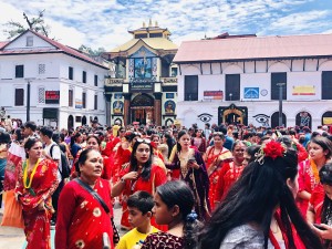 आज साउनको दोस्रो सोमबार, शिवालयहरुमा भक्तजनको भीड