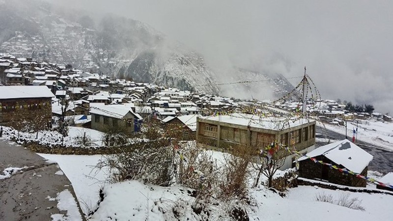 पश्चिमी न्यून चापीय प्रणालीका कारण यी स्थानमा आज वर्षा र हिमपातको सम्भावना